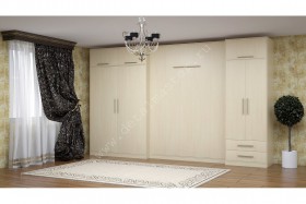 Комплект мебели со шкаф-кроватью трансформер Ратмир в Ангарске - angarsk.katalogmebeli.com | фото 2