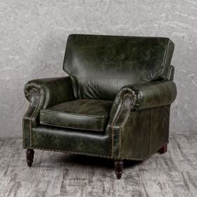 Кресло кожаное Лофт Аристократ (ширина 1070 мм) в Ангарске - angarsk.katalogmebeli.com | фото