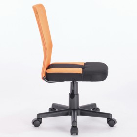 Кресло компактное BRABIX Smart MG-313 (черный, оранжевый) в Ангарске - angarsk.katalogmebeli.com | фото 2