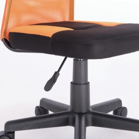 Кресло компактное BRABIX Smart MG-313 (черный, оранжевый) в Ангарске - angarsk.katalogmebeli.com | фото 5