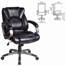 Кресло офисное BRABIX Eldorado EX-504 (черный) в Ангарске - angarsk.katalogmebeli.com | фото