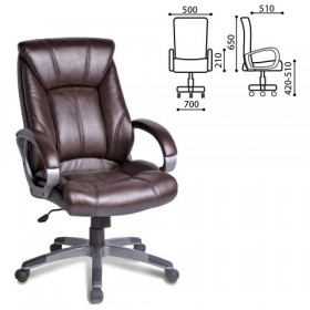 Кресло офисное BRABIX Maestro EX-506 (коричневый) в Ангарске - angarsk.katalogmebeli.com | фото