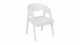 Кресло «Техас 1» (Белый матовый/Экокожа Белый №66) в Ангарске - angarsk.katalogmebeli.com | фото