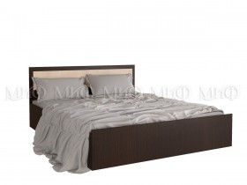 Кровать 1,4 Фиеста (Венге/Дуб беленый) в Ангарске - angarsk.katalogmebeli.com | фото