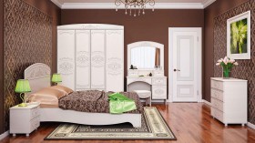 Модульная спальня Каролина в Ангарске - angarsk.katalogmebeli.com | фото